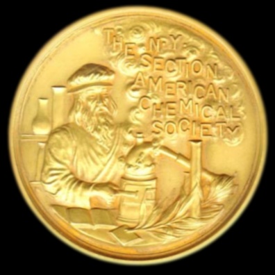 Medal of the NY ACS Section. Click to enlarge